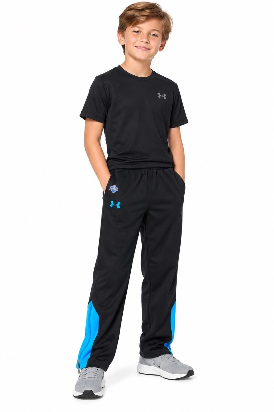 Under Armour NFL Combine Youth Athletic Pants - XS Black/Blue